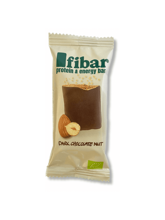 Dark Chocolate Nut Bio-Riegel (12er Box) - fibar